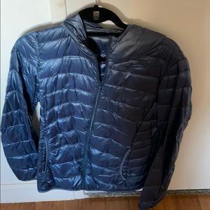 Light navy puffer
